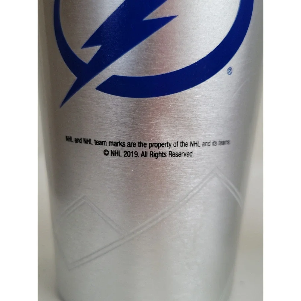 Coors Light Tampa Bay Lightning NHL Aluminum Pint Cupts Set of 2 Beer Tumblers